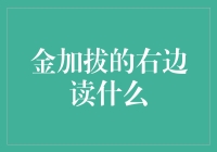 金加拔的右边读什么？——一场文字冒险的奇幻之旅