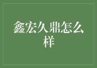 鑫宏久鼎：金融领域的创新力量