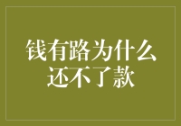 钱有路为什么还不了款？——从经济学角度剖析