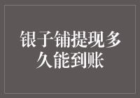 银子铺提现到账时间探讨：影响因素与优化建议