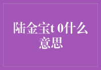 陆金宝t 0什么意思？陆金宝：这你都不懂，我是真的想放弃了！