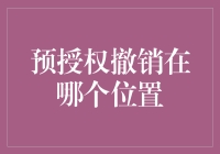 预授权撤销在哪个位置？这是一场寻找宝藏的奇幻之旅！